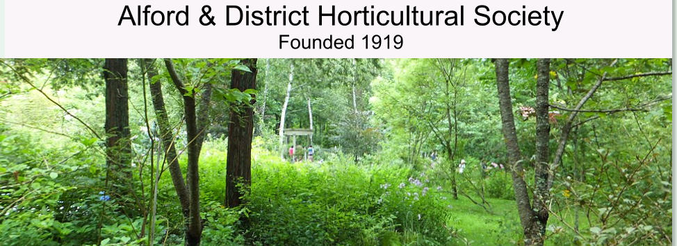 Alford & District Horticultural Society Founded 1919